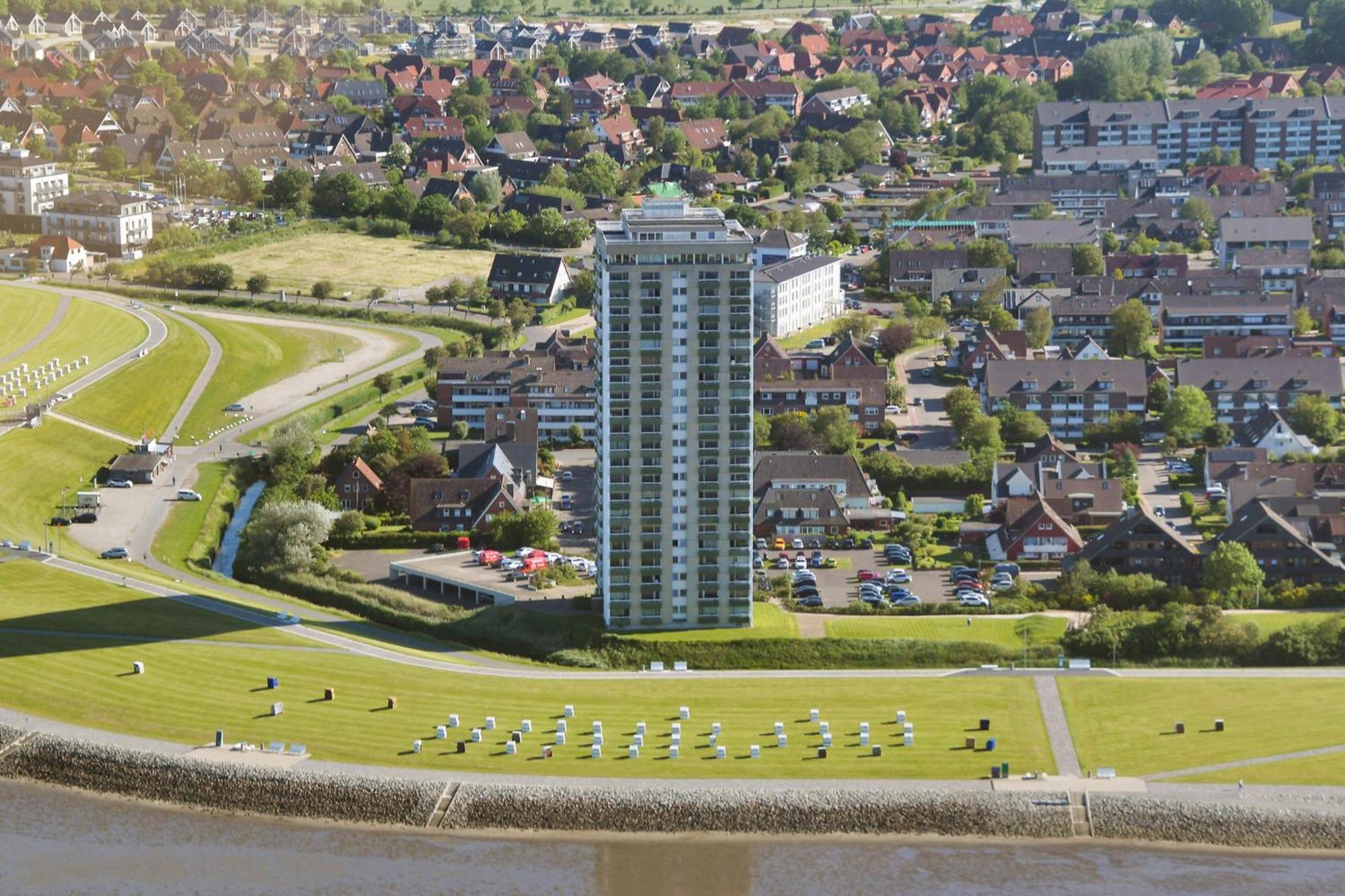 Buesumer Hochhaus Meerblick 9 Exteriör bild